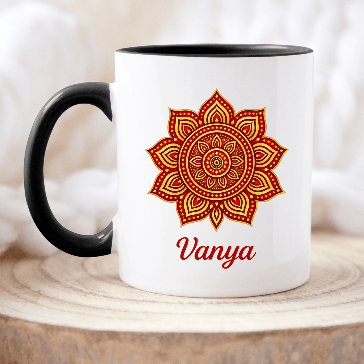 Personalized Diwali Mug with Name - Gifts Are Blue