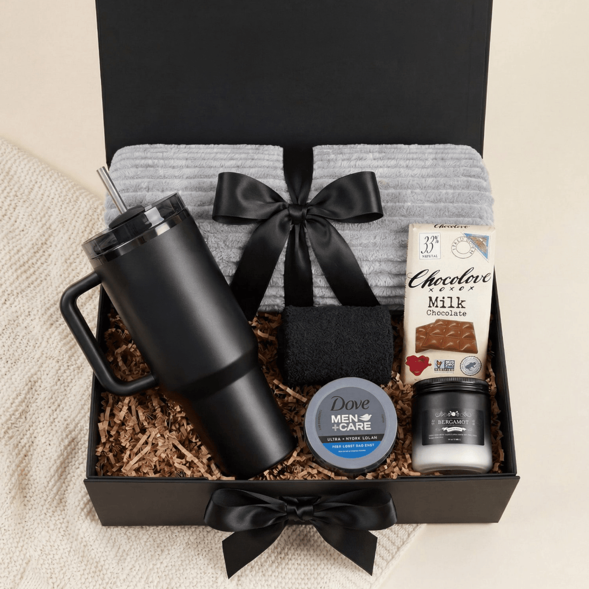 Relax & Recharge Comfort Gift Box for Him - Gifts Are Blue