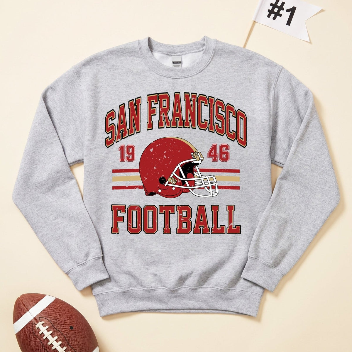 Football Team Sweatshirts, Game Day gifts for fans-Sizes S to 5XL - Gifts Are Blue