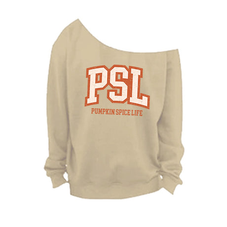 Sand Off The Shoulder Sweatshirt