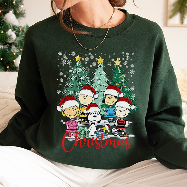 Comfy Charlie Brown Christmas Sweatshirt for Kids and Adults - Gifts Are Blue