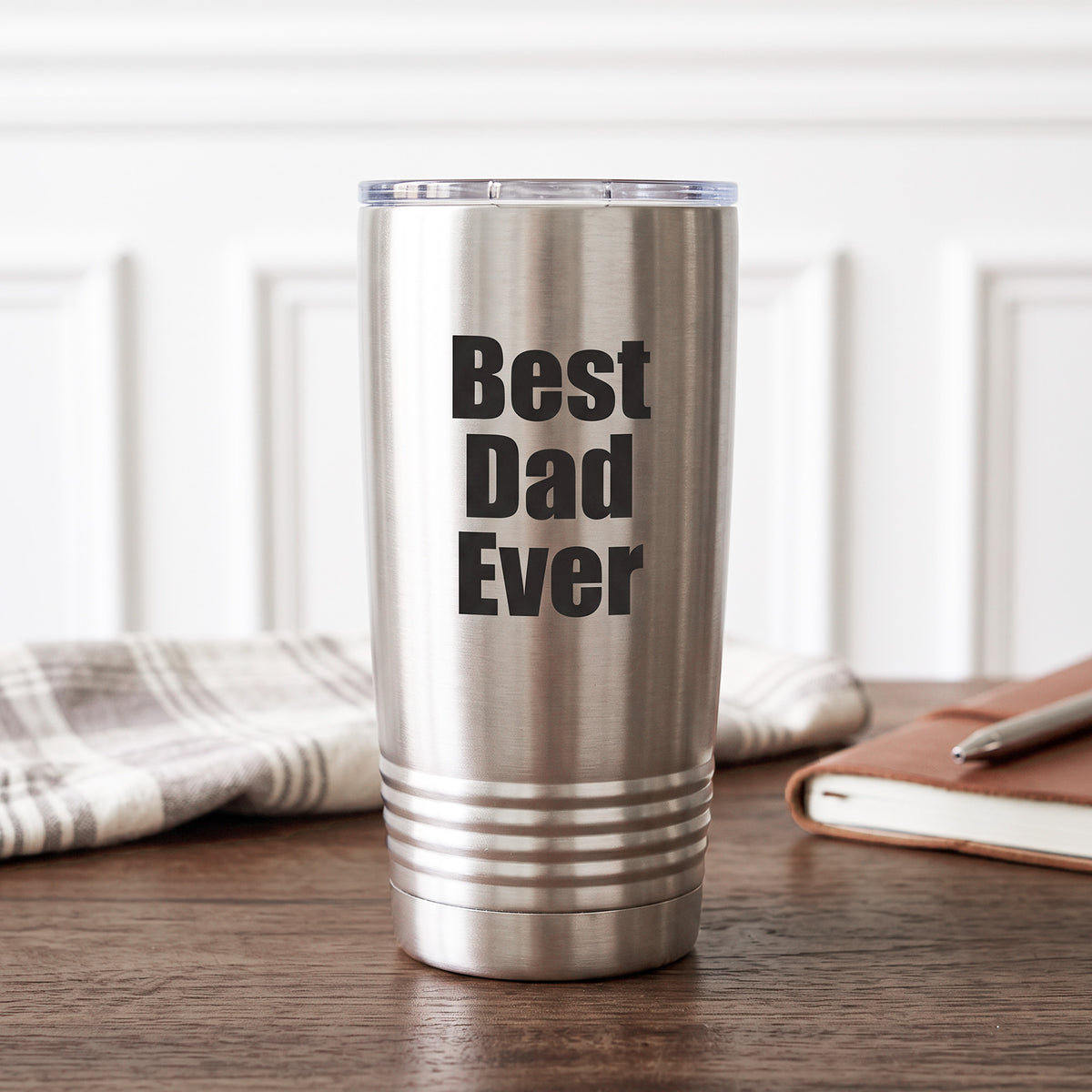 Best Dad Ever Engraved 20oz Polar Camel Tumbler with Gift Box
