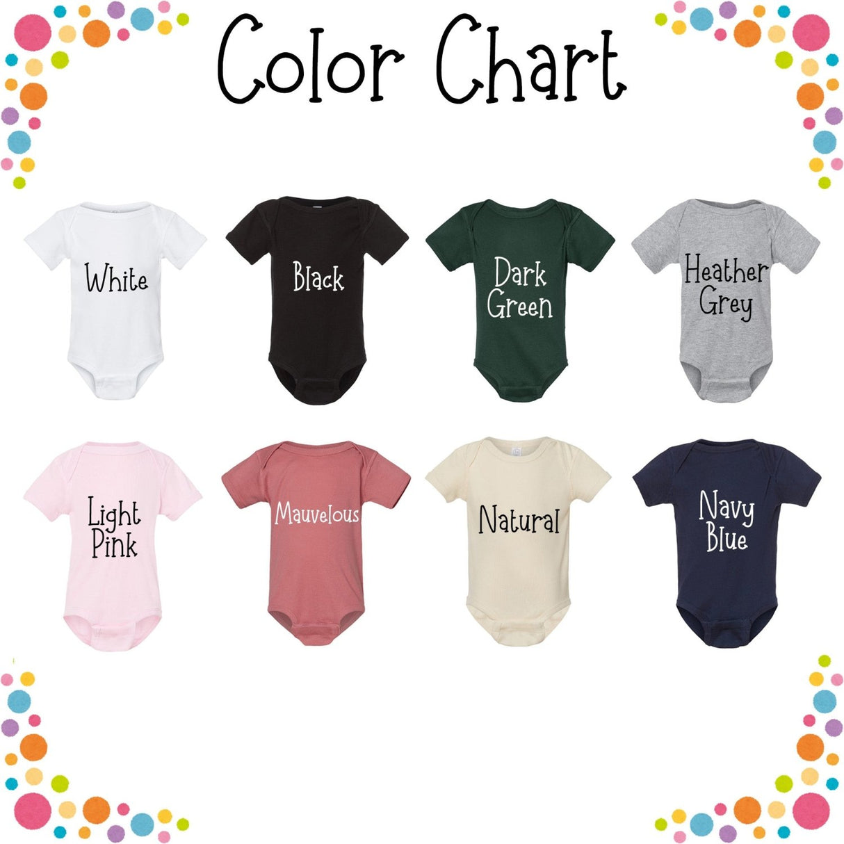 Colorful My First Thanksgiving Onesie Outfit Personalized with Name for Baby Girl and Boy - Gifts Are Blue
