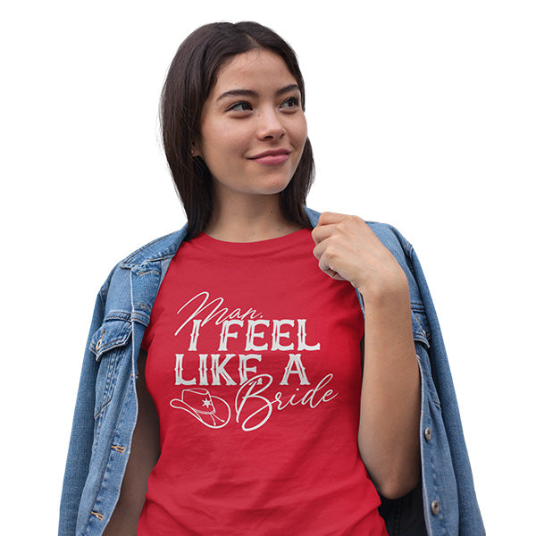 Cowgirl Bride & Bridesmaid Shirts for Western Bachelorette Party