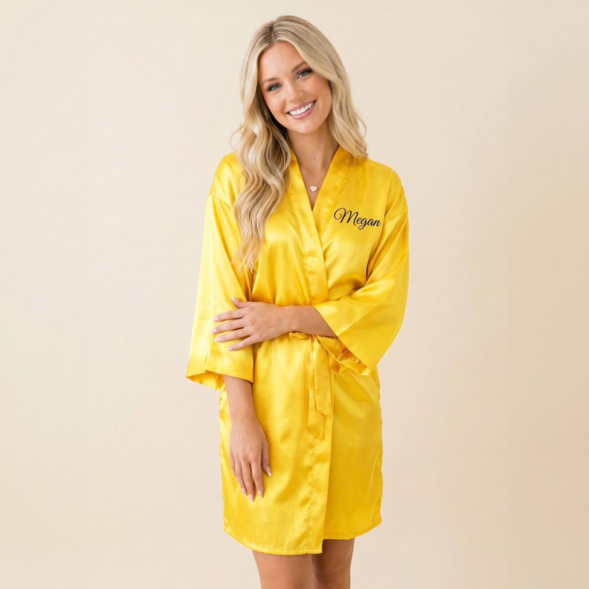 Personalized Yellow Gold Robes for Women and Girls - Gifts Are Blue
