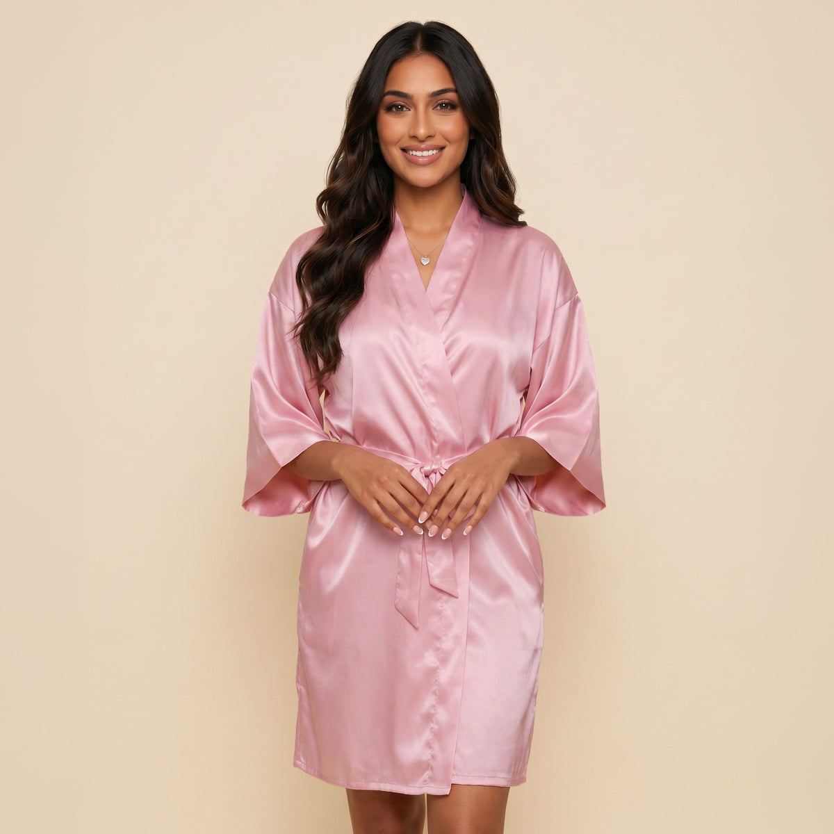 Womens Satin Robes, Sizes Small - 5XL