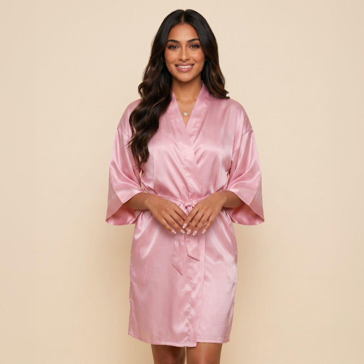 Womens Satin Robes, Sizes Small - 5XL - Gifts Are Blue