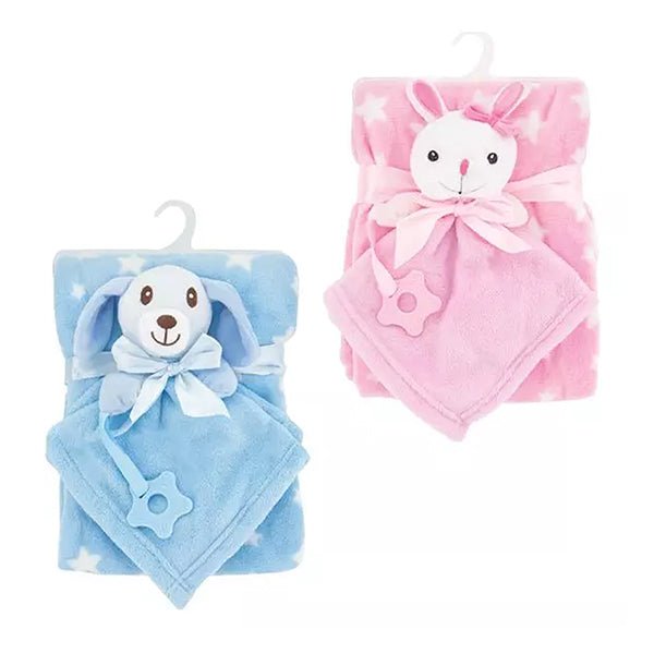 Sweet & Soft Plush Baby Blanket and Lovely Set with Teether Ring, Gifts For Babies, Main; all SKUs