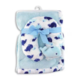 Baby Blanket and Neck Support Pillow, Travelling Set for Children