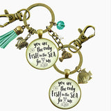 You Are The Only Fish In The Sea For Me Keychain Couples Set
