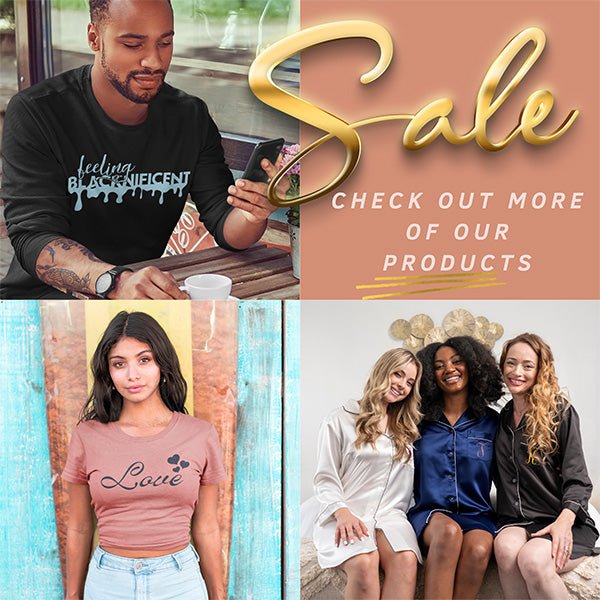 Gifts Are Blue T-Shirt Collection for Black History Month and Black Empowerment. Features a variety of shirt designs for youths, women and men that promotes Black pride and self love.