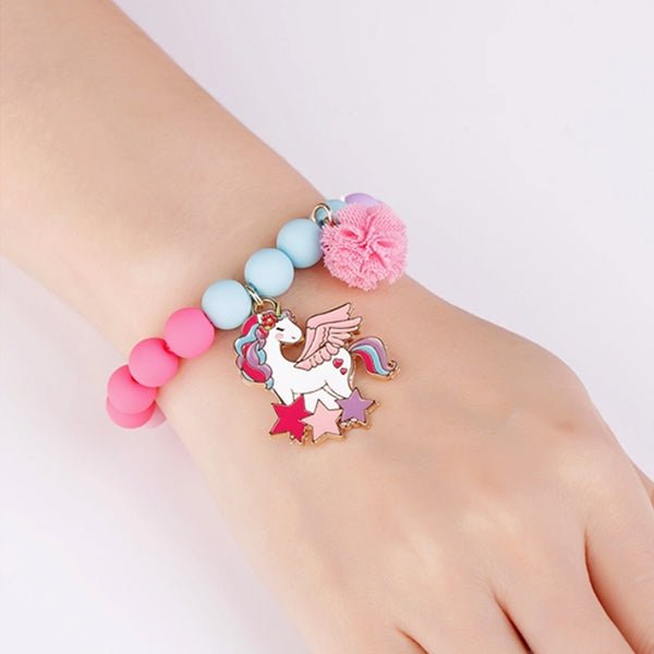 Whimsy-Charm-Bracelets-by-Girl-Nation-Magical-Unicorn-Model