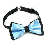Mens Blue and Black Formal Event Pre-Tied Bow Ties