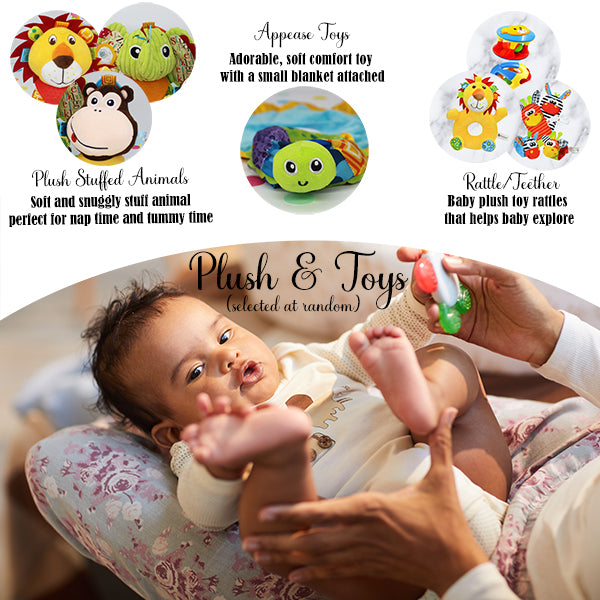 Baby Unisex Gift Box, Ready to Gift Baby Set, 12 Items; Toy Details