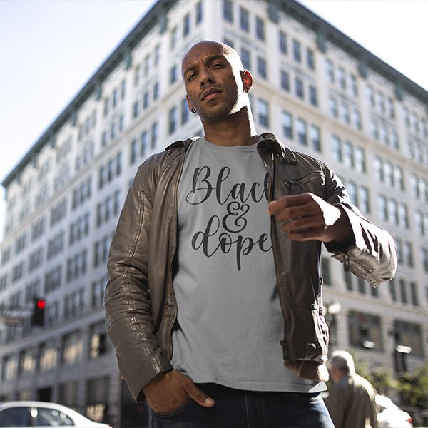 Black & Dope crop hoodies that is great for the fall and winter months. A great option as a Black History Month Shirt, Melanin Shirt or Black Girl Magic Apparel. This design is also available for tshirts, hoodies, sweatshirts and tank tops.