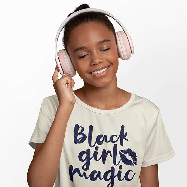 This Black Girl Magic Shirt is available in youth sizes and adult sizes. Choose from different styles and colors. It’s a great Melanin Shift and Self Love Shirt that can be worn during Black History Month & Juneteenth, but also year round.