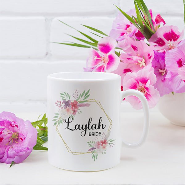 Bridesmaid mugs for the entire bridal party. Gifts from bride for bridesmaids, maid of honor, matron of honor, mother of the bride, mother of the groom and more. all SKUs