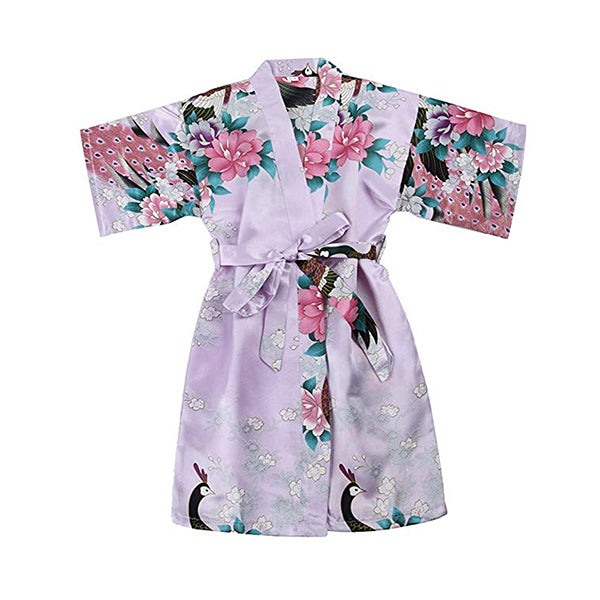 Girls Robes, Floral, Flower Girl, Spa Party, Lavender