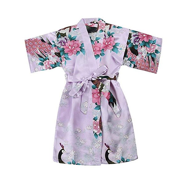 Girls Robes, Floral, Flower Girl, Spa Party, Lavender