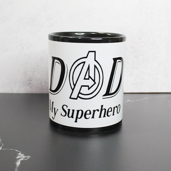 Novelty Fathers Day Mugs Dad My Superhero Son, Novelty Coffee Cups, Gifts for Dads, Gifts for Fathers - Mug