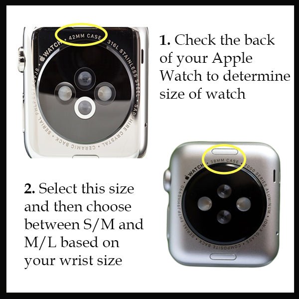 determine your apple watch replacement band size