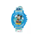 Disney Mickey Mouse LCD Watch - Kids Watch for Ages 3 to 6 - Silicone Band - Round Face