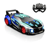 Force1 Techno Racer, LED RC Music Car, 1:20 Racing Series, Ages 6+, Main - Blue