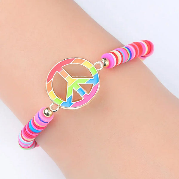 Girl Nation Bracelet - Hand - Multicolor / Peace