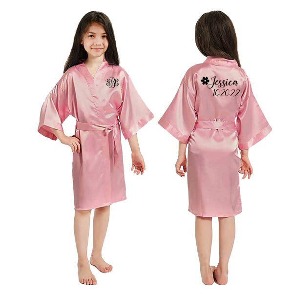 Unicorn Birthday Robes, Personalized Kids Robes with Unicorn Design, Birthday Party Robes, Sleepover Robes, Kids Bathrobes - Gifts Are Blue