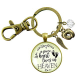 Sentimental Gift for Baby Loss - Keychain Keepsake Gift for Parents or Grandparents who lost a baby