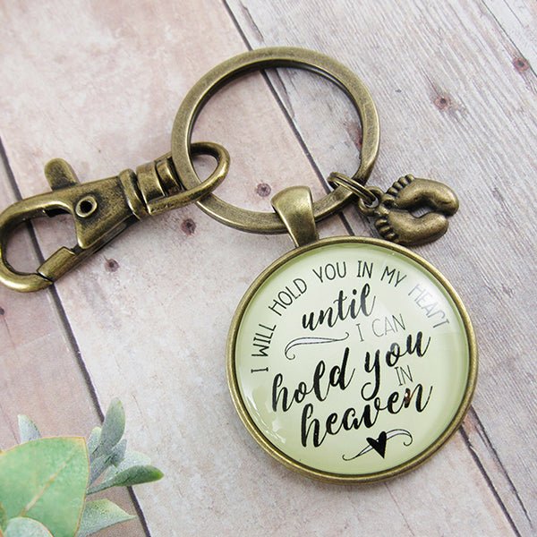 A great miscarriage gift for mom or dad - Bronze with Baby Feet - Sentimental Gift Collection
