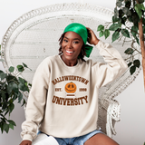 We all love the halloweentown movie. Now you can represent it with our cute halloweentown university sweatshirt. all SKUs