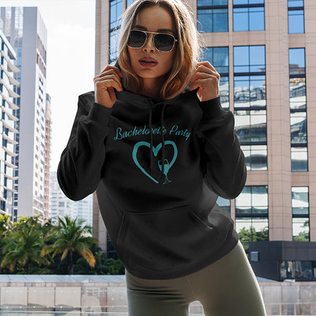 Personalized Bachelorette Party Bride and Bridesmaids T-Shirts, Bridesmaid Crop Hoodies; Hoodie