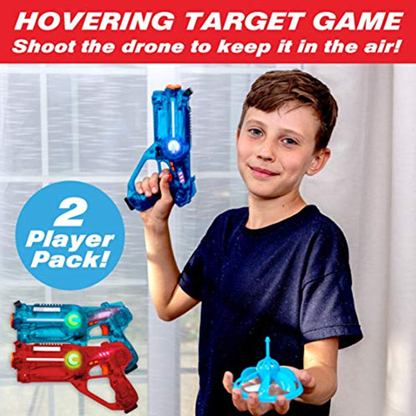 Laser Launchers Laser Tag Drone Target Set - 2 Player Pack - Ages 6+-details