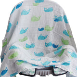 2 Pack Pre-Washed 100% Muslin Cotton Swaddle Blanket Gift Set, Large, 47 x 47 - Gifts Are Blue - 5