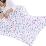 2 Pack Pre-Washed 100% Muslin Cotton Swaddle Blanket Gift Set, Large, 47 x 47 - Gifts Are Blue - 6
