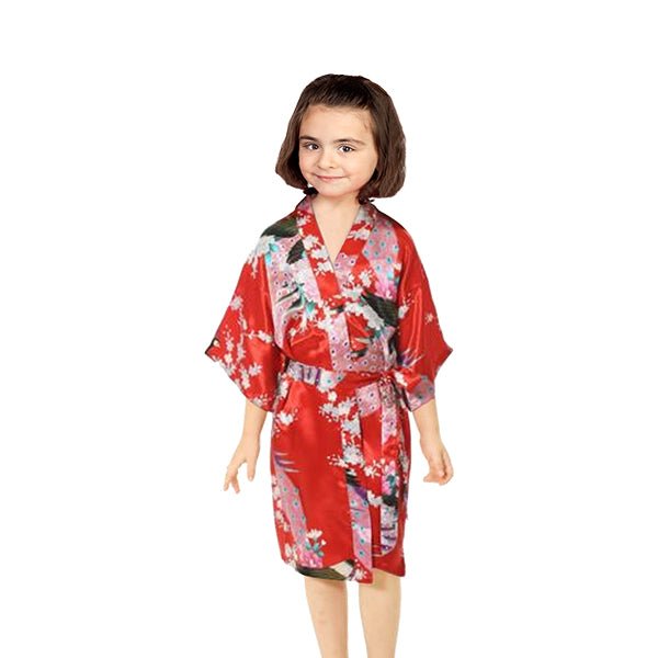 Girls Robes, Floral, Sizes 2T-14, Flower Girl Robes, Spa Party - Gifts Are Blue