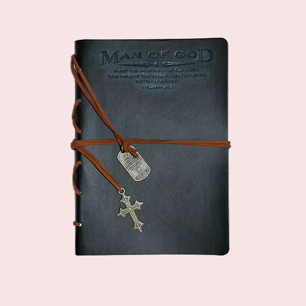 Man Of God Prayer Journal A Christian Journal With Bible Scriptures And Devotional Pages, Daily Devotionals, Christian Men Journals, Man of God, Christian Journals - Main