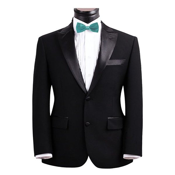 Mens Smooth Satin Feel Formal Bow Tie, Pre-Tied - Gifts Are Blue