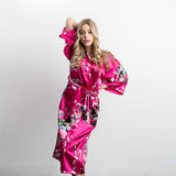 medium length robes bright pink alt 1