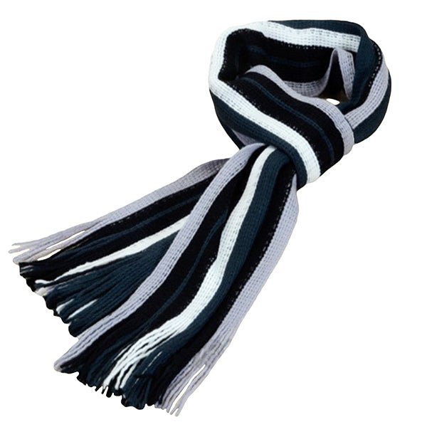 Winter and Fall Cashmere Feel Blue Mens Scarf - Gifts Are Blue