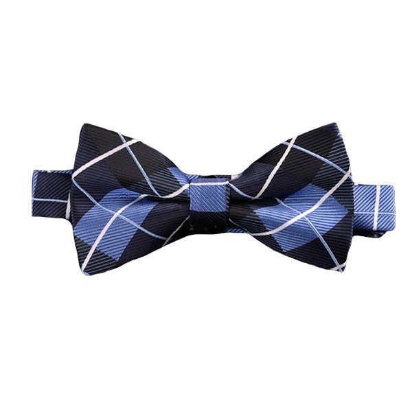 Pre-Tied Fashionable Blue Bow Ties - Gifts Are Blue - 5