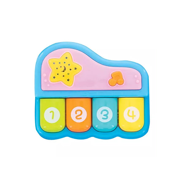 Mini Explorers Mini Music Piano with 4 Sound Modes, Lullabies & More, Ages 18M+