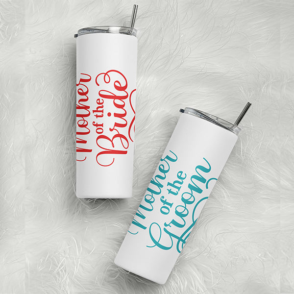 Personalized Bridesmaid Tumblers for the Entire Bridal Party, Proposal Gift for Bridesmaid, Maid of Honor, Flower Girl - Wedding Tumbler