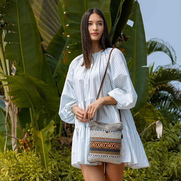 Myra Bags Tribal Pattern Small and Crossbody Bag, Teens Crossbody Bag - Lifestyle