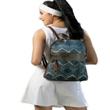 Blue Breeze Backpack Bag, Medium, Myra Bag S-1571, Model