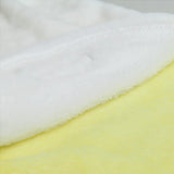 Newborn Baby Swaddle Envelope Wrap by Carter’s - Gifts Are Blue - Close Up - Yellow