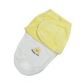 Newborn Baby envelope Swaddle Wrap - Main - Yellow