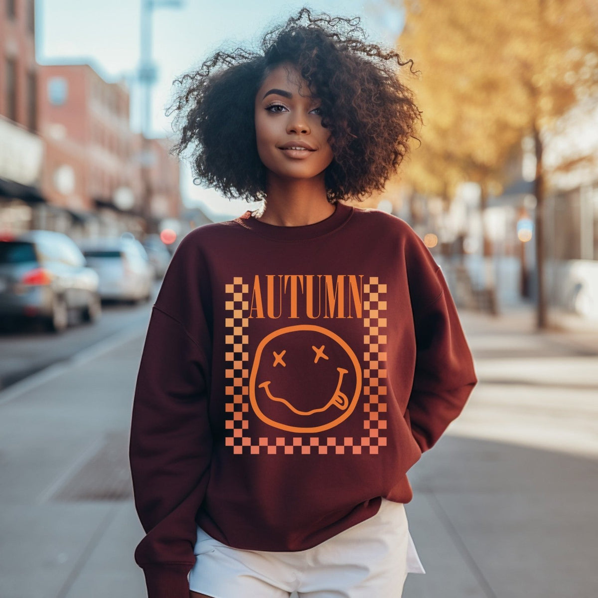 Ombre Autumn Fall Sweatshirt. All SKUs