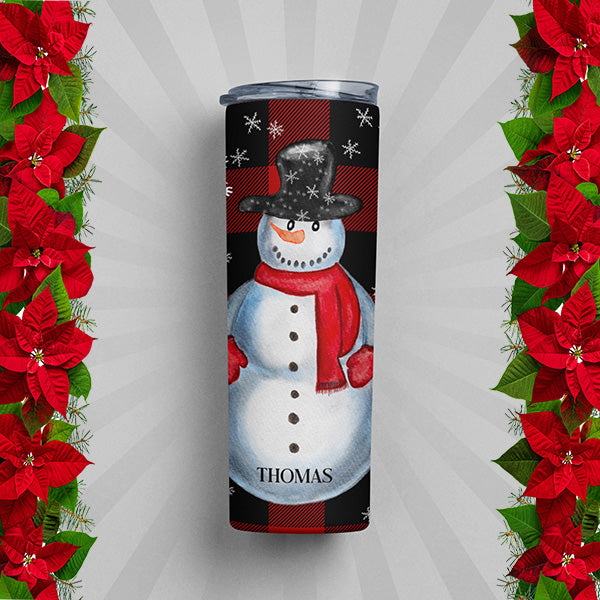 Personalized tumbler by adding name.